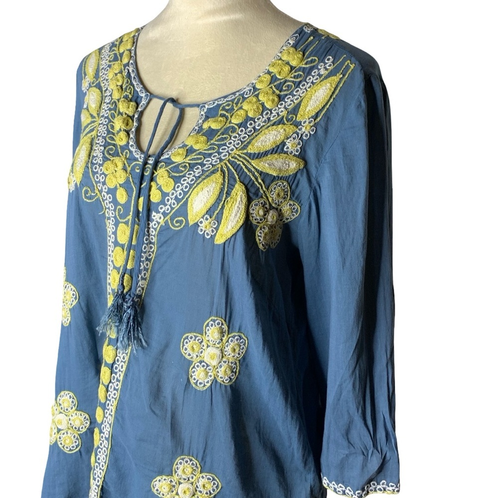 Indiska Embroidered Top - Picture 3 of 5